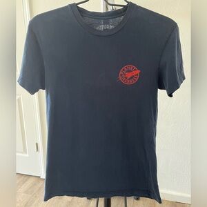 Futurama Planet Express Navy Graphic Shirt Unisex size XS